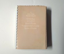 Digital Research CP/M Plus Version 3 User's Programmer's System Guide Book Only picture