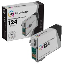 LD Replacement Replacement T124120 for Epson T124 124 Black Ink NX127 NX125 picture