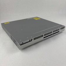 Cisco WS-C3850-12S-E 12 Ports Managed Network Switch Tested Reset No Power Sup picture
