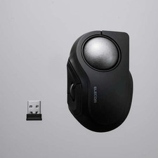 ELECOM M-MT2MRS BK bitra Index Finger Trackball Mouse 5-Button Silent Bluetooth picture