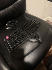 Cloud Nine C959 ErgoTKL Ergonomic Tenkeyless Mechanical Keyboard, Blue switches picture