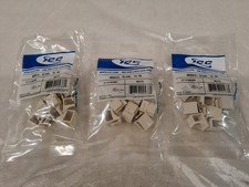NEW LOT OF 3 PACKS ICC MODULE BLANK IC107BN0WH 10 PACK Data Port picture