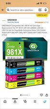 Greenbox HP Style 981x and XL Ink Cartridge Set for HP with extras picture