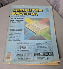 Vintage Computer Shopper Magazine - June 1986 - Apple IIc Laser 128 picture