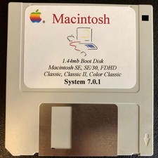 Apple Macintosh System 7.0.1 Boot Disk for Classic Macs picture