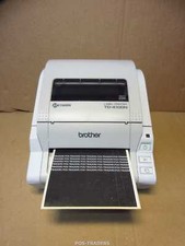 Brother TD-4100N USB LAN Thermal 300Dpi Barcode 102mm Label Printer PRINTS LINES picture
