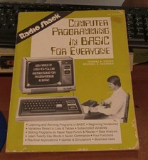 Vintage Radio Shack Computer Programming Book Basic 1977 picture