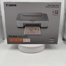 New Canon PIXMA MG2522 All-in-One Inkjet Printer Print Copy Scan White Open Box picture