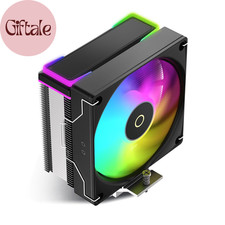 Delta A40 SE BK ARGB CPU Cooler,Unique Top Cover,Direct-Touch Φ6Mm*4 Heatpipes,T picture