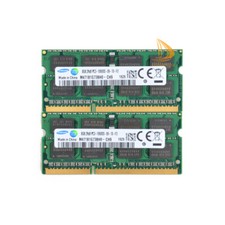 16GB Samsung 2X 8GB 2RX8 DDR3 1333MHz PC3-10600S 1.5V SODIMM Laptop RAM Memory picture