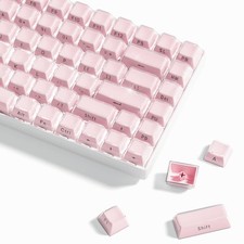 113-Key Crystal Jelly Keycaps Set Side Printed OEM Profile for MX Keyboard picture
