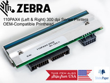 OEM-compatible Zebra printheads for 110PAX4 (Left & Right) 300 dpi (G57212M) picture