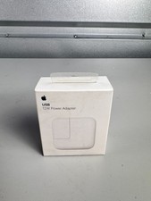Apple 12W USB Power Adapter White OEM Wall Charger New picture