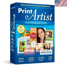 Print Artist Platinum 25 Print Software DVD picture