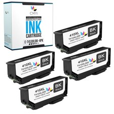 4-PK CMYi Replacement Epson 410XL Ink Black for Epson Expression XP-630 XP-635  picture