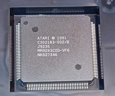 NEW Atari 520 1040 STE Mega STE SMT MCU + Glue + Blitter 144 Pin IC C302183-002 picture