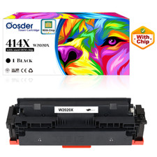 414X Black Toner(Used OEM Chip),for HP M454 dn/dw MFP M479 M479dw/dn/fdw W2020X picture
