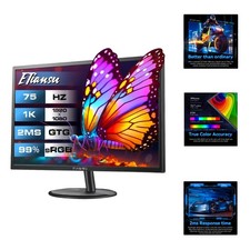 High Performance 22 Inch 1080p Monitor - 75Hz Refresh Rate & Eye Care Features picture