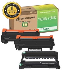 TN830XL Toner Compatible for Brother TN830 XL DR830 HL-L2405W MFC-L2820DW LOT picture