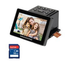 Magnasonic 25MP Film Scanner with 32GB SanDisk SD Card picture