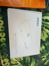 MSI USB-C Docking Station Carbon Gray picture