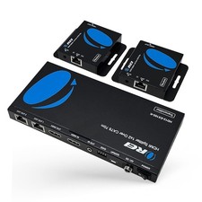 OREI 4K 1x2 HDMI Over ethernet Extender Splitter Over CAT6/7 ethernet Cable 4... picture