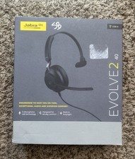 Jabra GN Evolve2 40 SE USB-A MS Stereo Wired Stereo Conferencing Headset picture