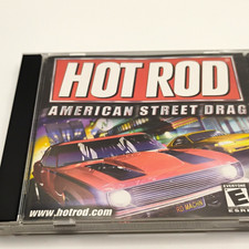 Hot Rod American Street Drag PC CD-ROM Racing Game Windows 98 ME XP w/ Manual picture