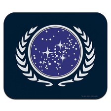 Star Trek United Federation of Planets Logo 7.8L x 9.3W inches, multi-colored picture