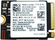 Dell VT6KM (Samsung MZ-9LQ256C) Samsung MZ9LQ256HBJD-00BD1 PM991A 256GB Solid picture