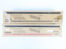 *LOT 2* Phaser 6200 Magenta, Black Tektronix Xerox High Capacity Toner Cartridge picture