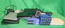 Lot of 11 Various Network Switches Netgear ASUS BLUE  TP-Link TRENDnet Linksys picture