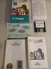 Click Art Express - People WINDOWS DISK Retro picture
