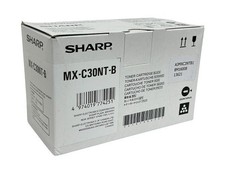 Genuine Sharp MX-C30NT-B Black Toner Cartridge - Factory Sealed picture