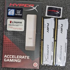 Kingston HyperX FURY 32GB DDR4 RAM 16GB x 2 used, Good condition picture