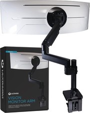 Heavy Duty Monitor Arm for Ultrawide Monitors up to Single Arm, Black  picture