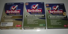 Turbotax 2006 Premier with 2007 & 2008 Home & Business. New sealed boxes. picture