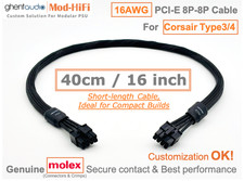 ⚡️UPgrading-16AWG PCI-E (GPU) 8-Pin Cable for Corsair Type3/4 - 📏40cm / 16 inch picture