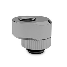EKWB EK-Quantum Torque Rotary Offset Adapter Fitting, 7mm, Black Nickel, 2-pack picture