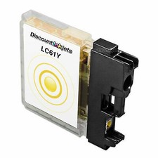 New Compatible LC61Y for Brother LC61 YELLOW Ink Cartridge MFC-255CW MFC-5895cw picture
