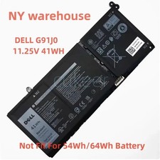 41WH 0WV3K8 Battery For Dell 0VKYJX 0MVK11 0XDY9K 0PG8YJ 0927N5 0FH3K2 0MGCM5 picture