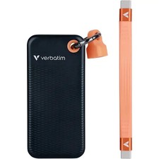 Verbatim 32197 Pocket 2TB External USB-C® (USB 3.2 Gen 2) SSD Black, Orange picture