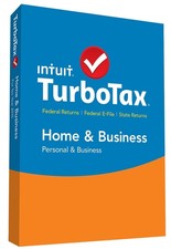 TurboTax Home & Business 2015 Win/Mac CD | Schedule C | Full Updates | #1 Expert picture