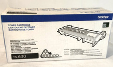 Brother TN-630 Black STARTER Toner Cartridge Genuine New Sealed Bag NO BOX picture