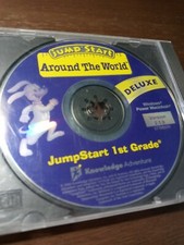 Jump Start Around The World Deluxe 1st Grade (Vintage PC/Macintosh CD-ROM, 2000) picture