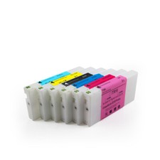 6pc Compatible Ink Cartridge  With Dye Ink Inside For Fujifilm DX-100 Printer picture