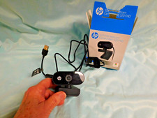 HP WEBCAM 320 FHD 1080P 66DEGREE WIDE ANGLE NEW OPEN BOX SWIVEL & MICROPHONE picture