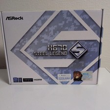 ASRock H670 Steel Legend LGA1700 ATX DDR4 Motherboard PCIe 5.0 x16 picture