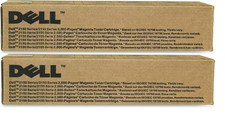 Genuine Dell 2150 / 2155 Series Magenta Toner Cartridge 8WNV5 - 2/pack picture