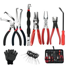 Electrical Disconnect Pliers Set 10 Pcs for Cars Trucks SUVs Automotive Tool picture